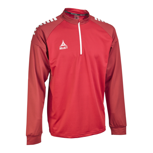 Тренувальна кофта SELECT Spain v25 training sweat 1/2 zip Red